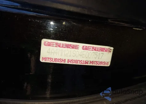 2004 Mitsubishi Endeavor Ls из США, поврежденный, VIN 4A4MM21S04E007517